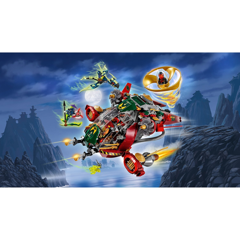 Конструктор LEGO Ninjago Корабль R.E.X Ронана | 70735