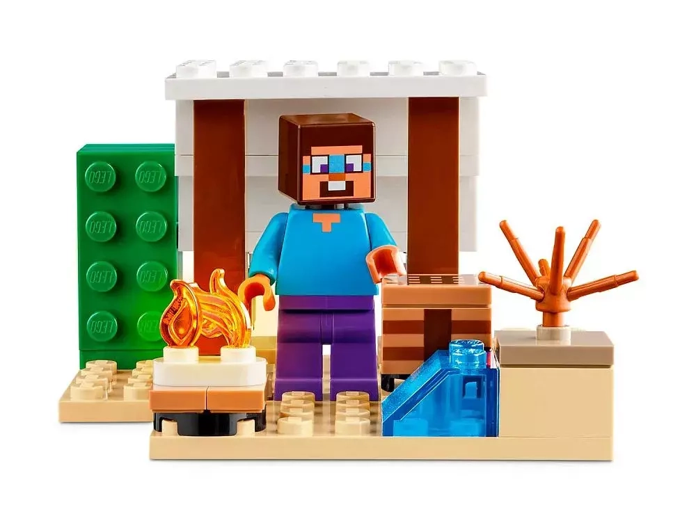 Конструктор LEGO Minecraft Экспедиция Стива в пустыню | 21251