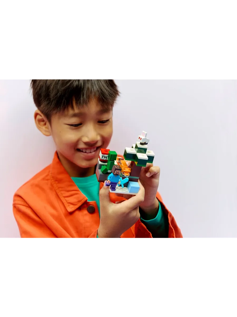 Конструктор LEGO Minecraft 21583 Приключения Стива в тайге