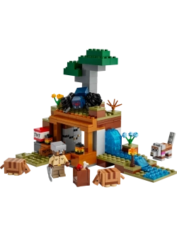 Конструктор LEGO Minecraft 21269 Экспедиция на рудник Броненосец