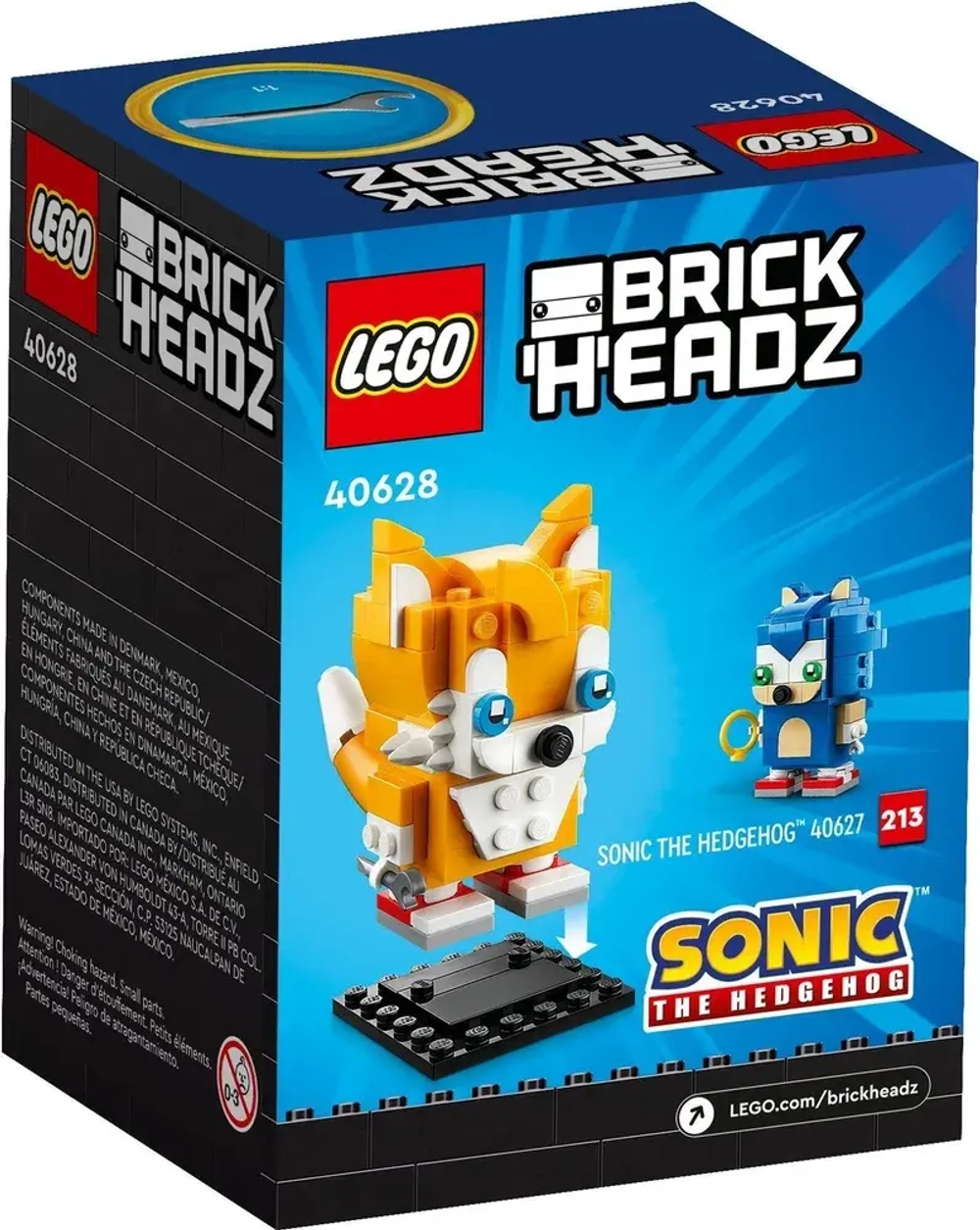 Конструктор LEGO BrickHeadz Майлз Тейлз Прауэр | 40628