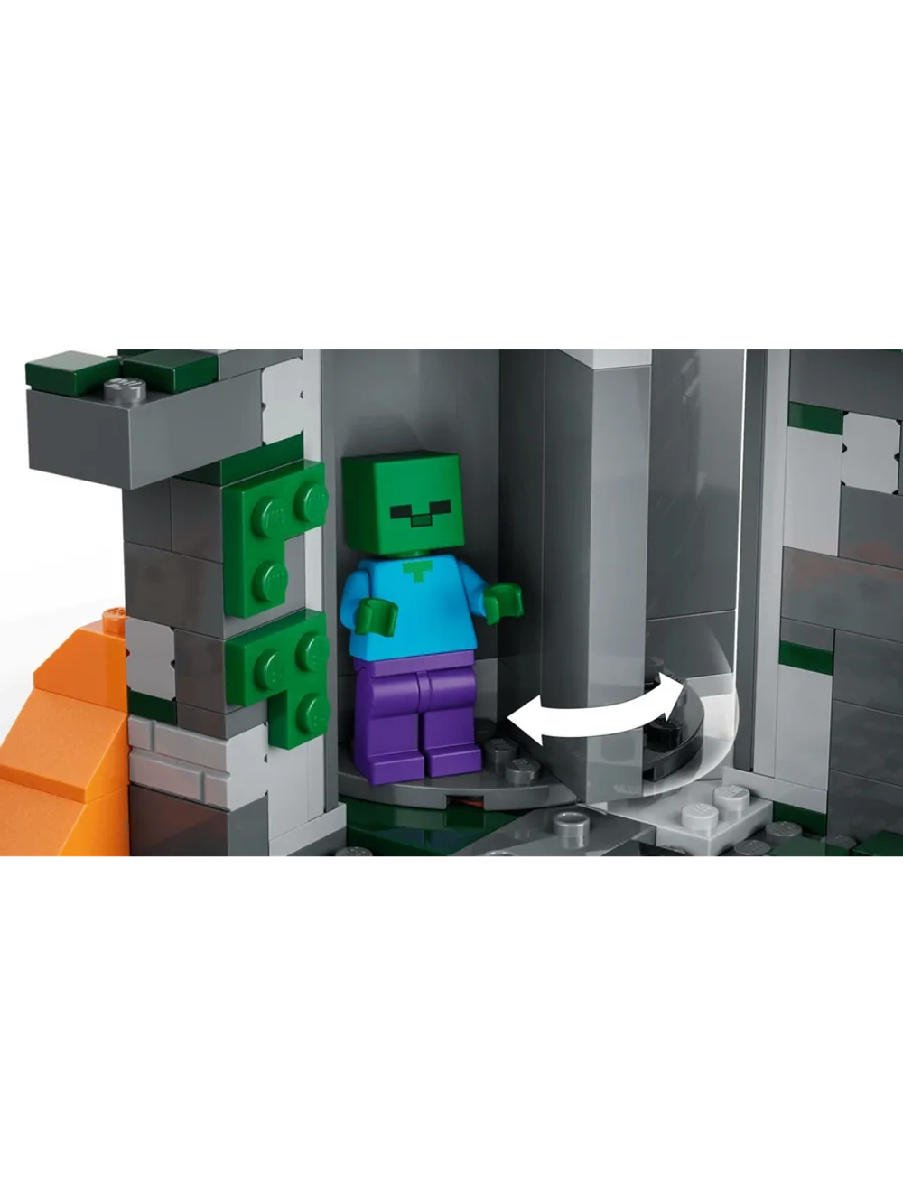Конструктор LEGO Minecraft 21587 Подземелье зомби