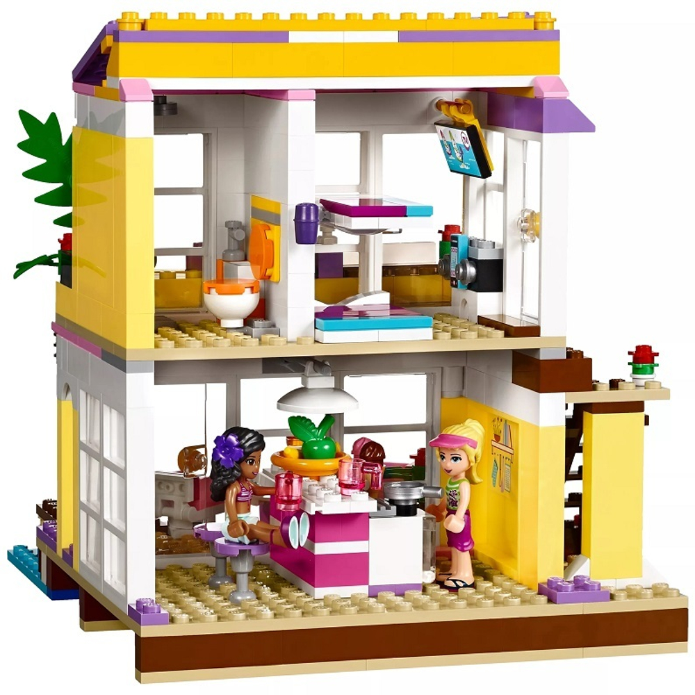 Конструктор LEGO Friends Пляжный дом Стефани | 41037