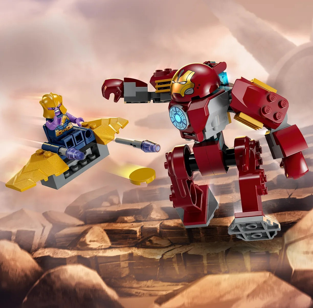 Конструктор LEGO Super Heroes Железный человек Халкбастер против Таноса | 76263
