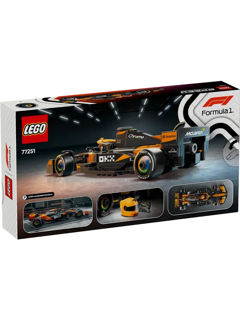 Конструктор LEGO SPEED CHAMPIONS 77251 Formula 1 McLaren MCL38
