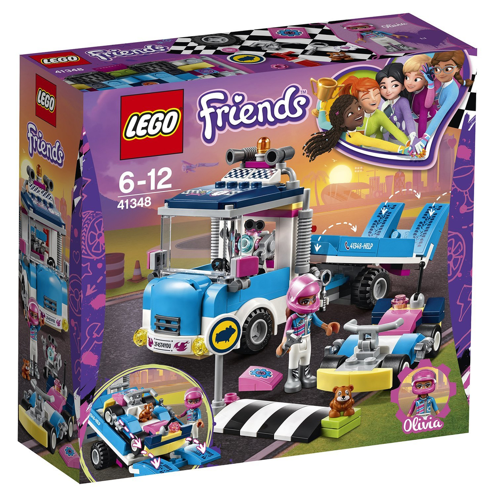 Конструктор LEGO Friends Грузовик техобслуживания | 41348