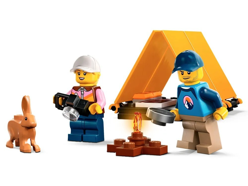 Конструктор LEGO CITY Приключения внедорожника 4x4 | 60387