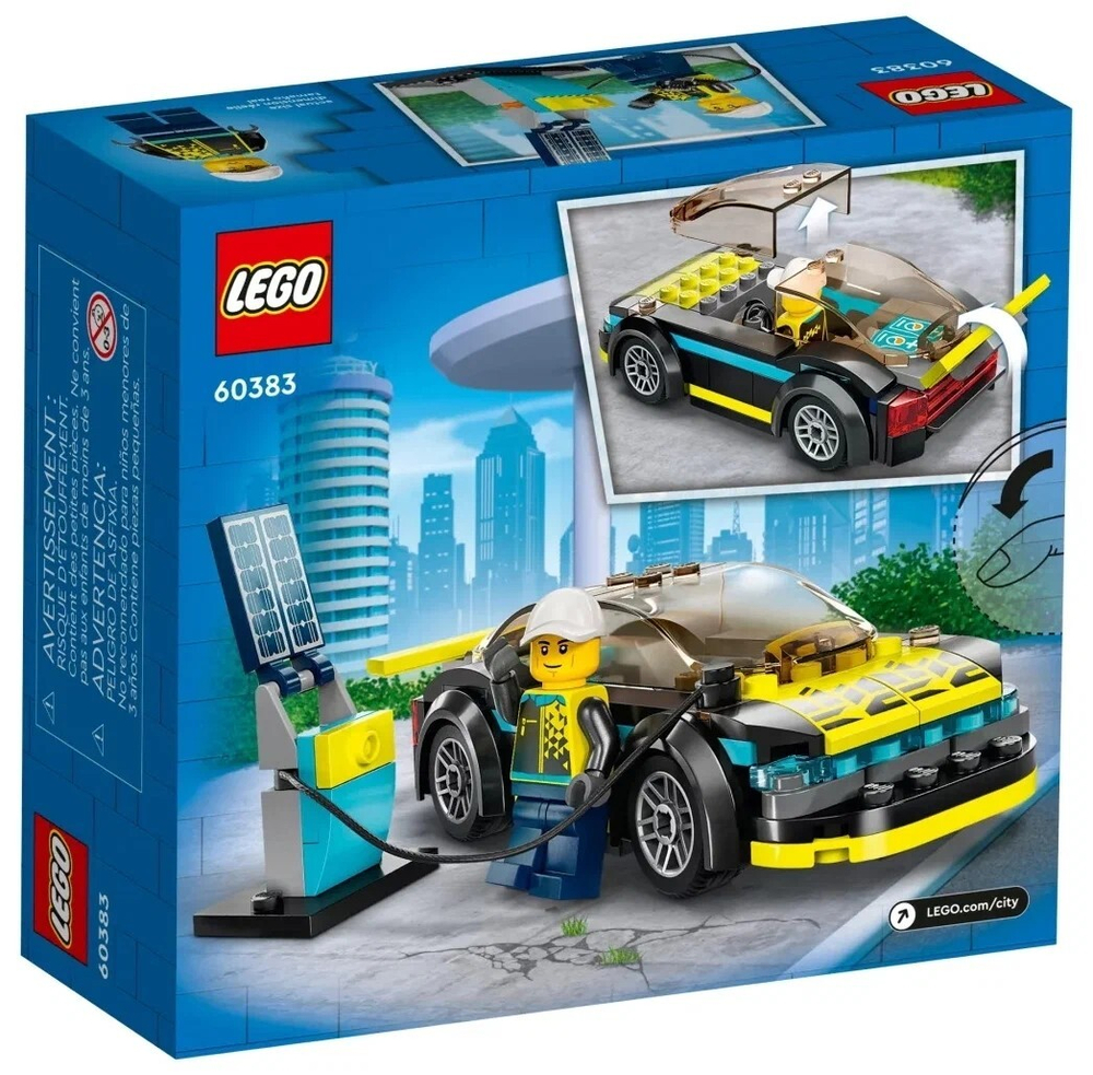 Конструктор LEGO City Электрический спорткар | 60383