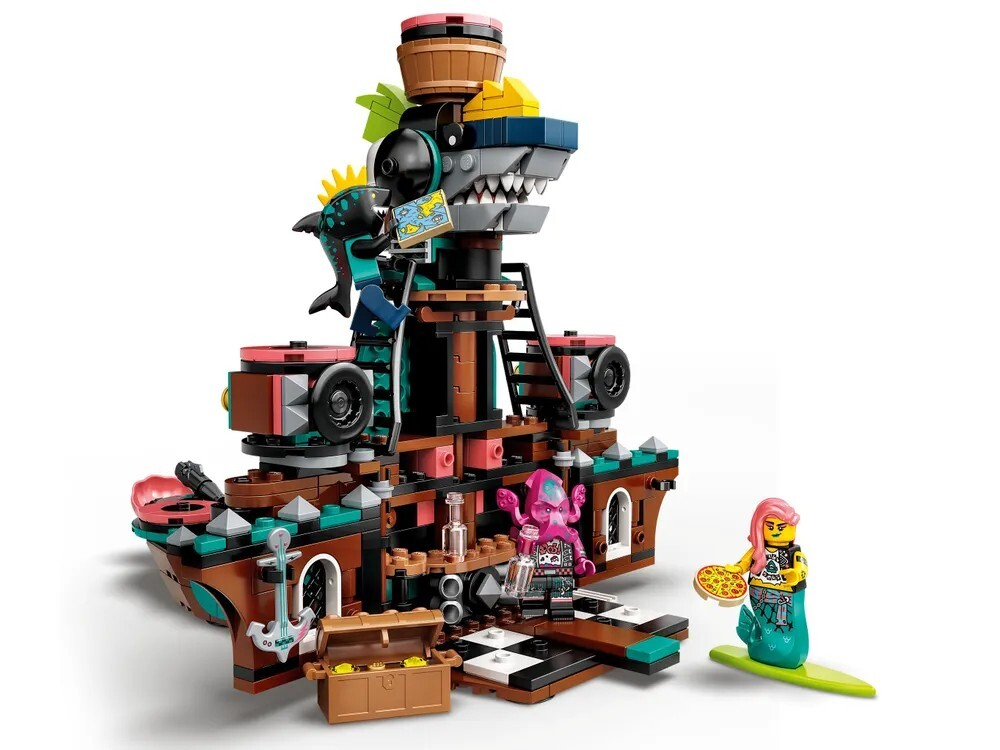 Конструктор LEGO Vidiyo Корабль пирата Панка | 43114