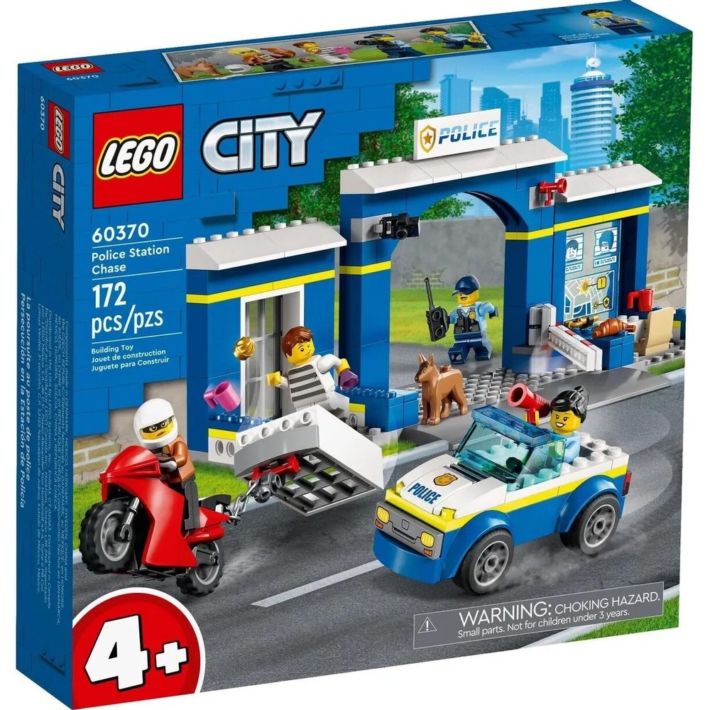 Конструктор LEGO City Побег из полицейского участка | 60370