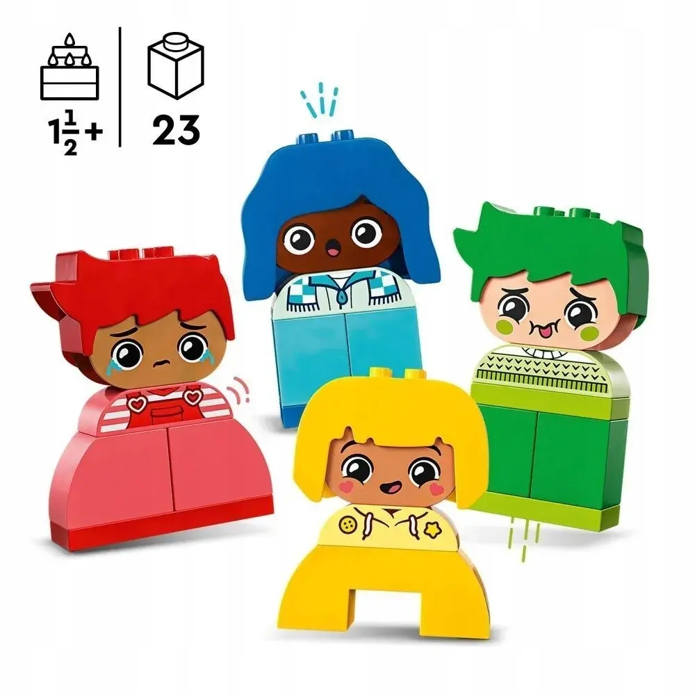 Конструктор LEGO DUPLO My First Большие чувства и эмоции | 10415