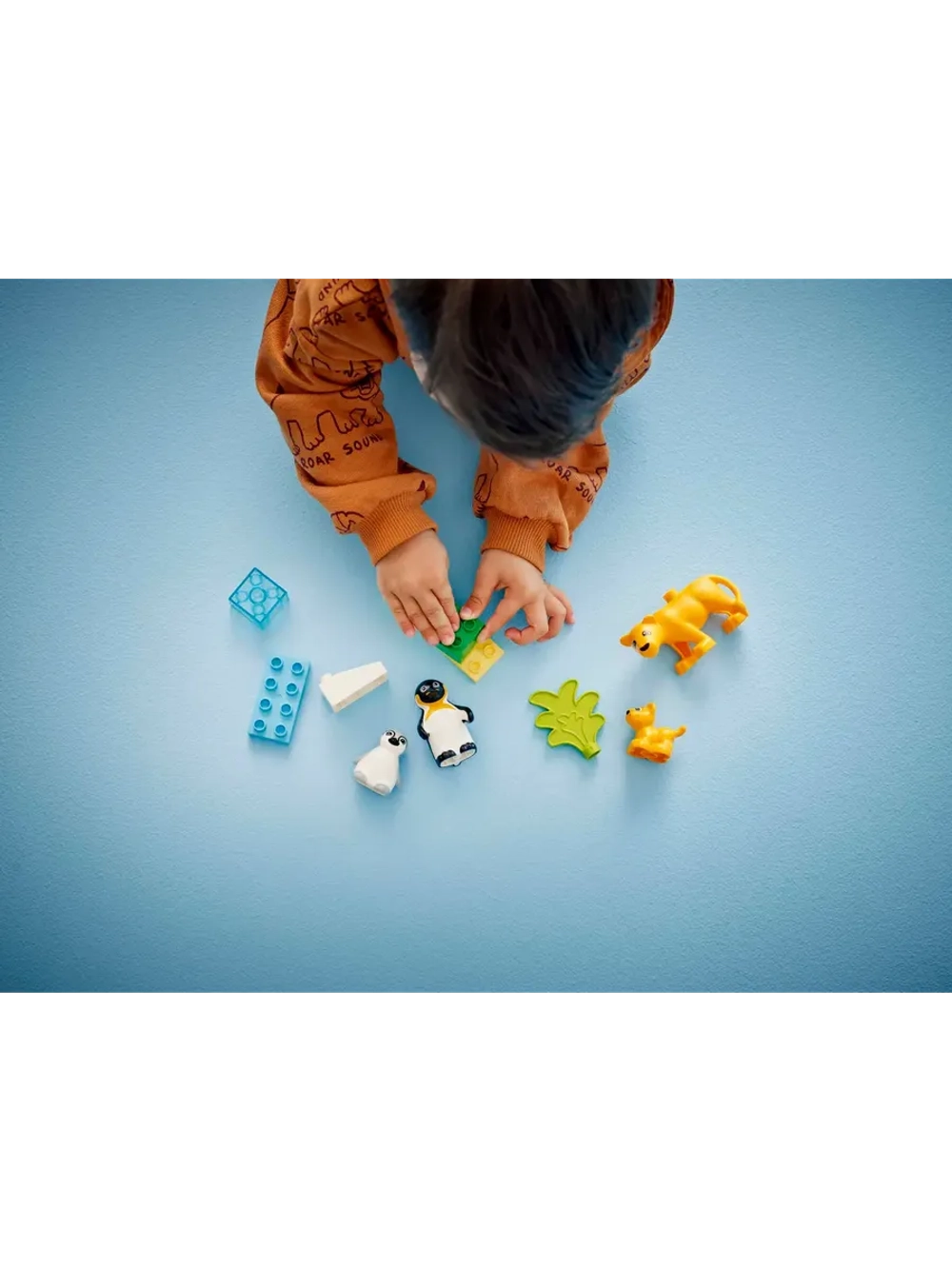 Конструктор LEGO DUPLO 10442 Семейства диких животных: пингвины