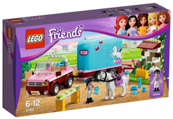 Конструктор LEGO Friends Эмма и трейлер для её лошадки | 3186