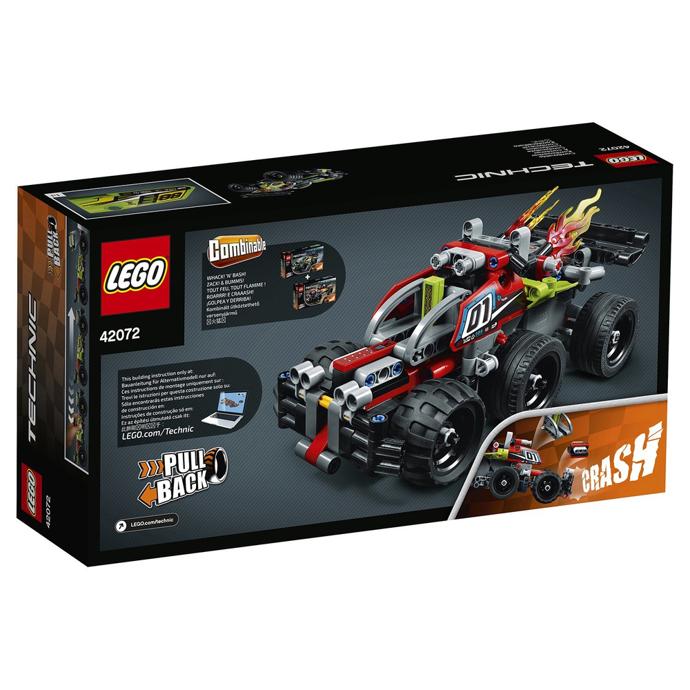 Конструктор LEGO Technic Зеленый гоночный автомобиль | 42072