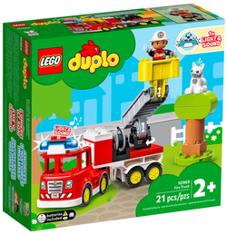 Конструктор LEGO DUPLO Пожарная машина с мигалкой | 10969