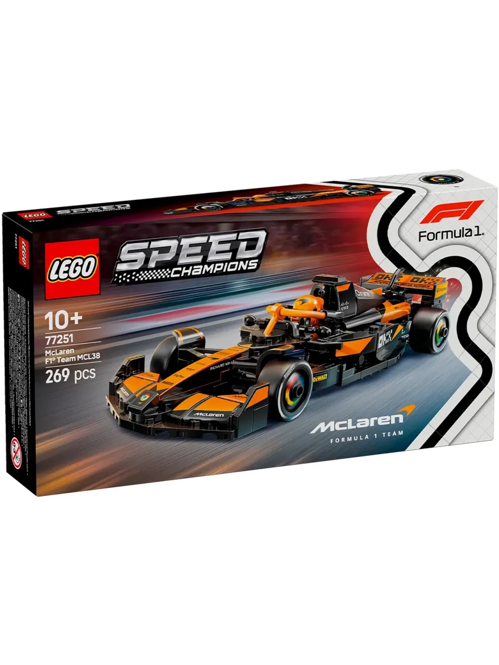 Конструктор LEGO SPEED CHAMPIONS 77251 Formula 1 McLaren MCL38