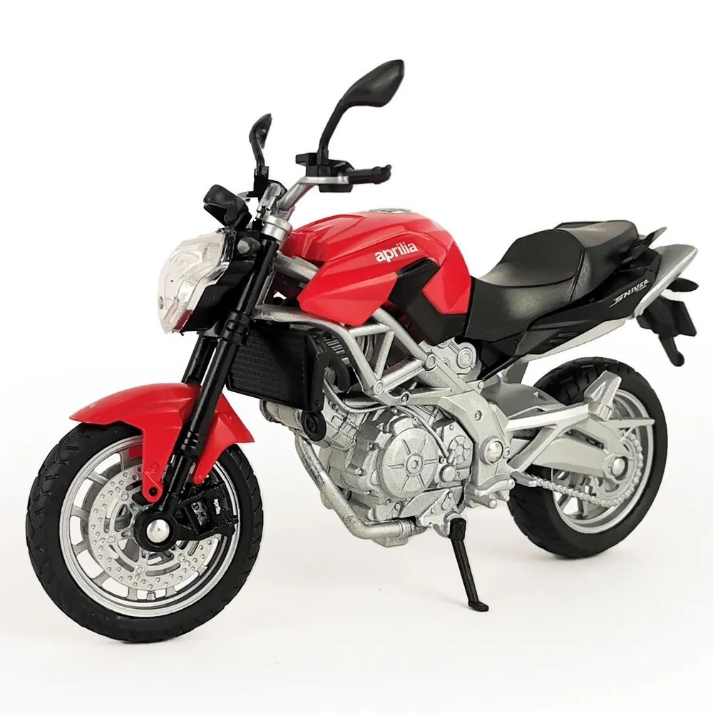 Мотоцикл WELLY 1:18 Aprilia Shiver 750, красный | 12832PW