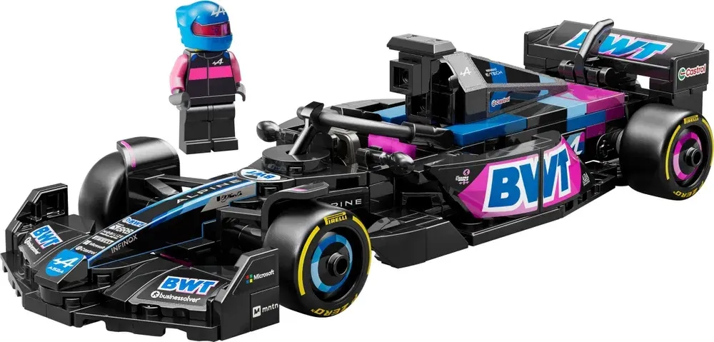 Конструктор LEGO Speed Champions 77248 Formula 1 BWT Alpine Team A524