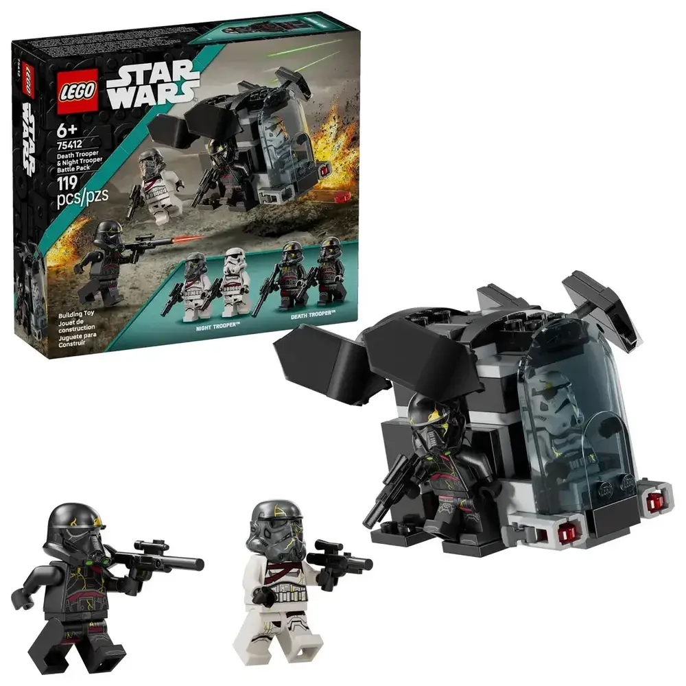 Конструктор LEGO STAR WARS 75412 Боевой набор штурмовиков смерти и ночных штурмовиков