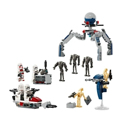 Конструктор LEGO Star Wars Боевой набор «Клон-солдат и боевой дроид» | 75372