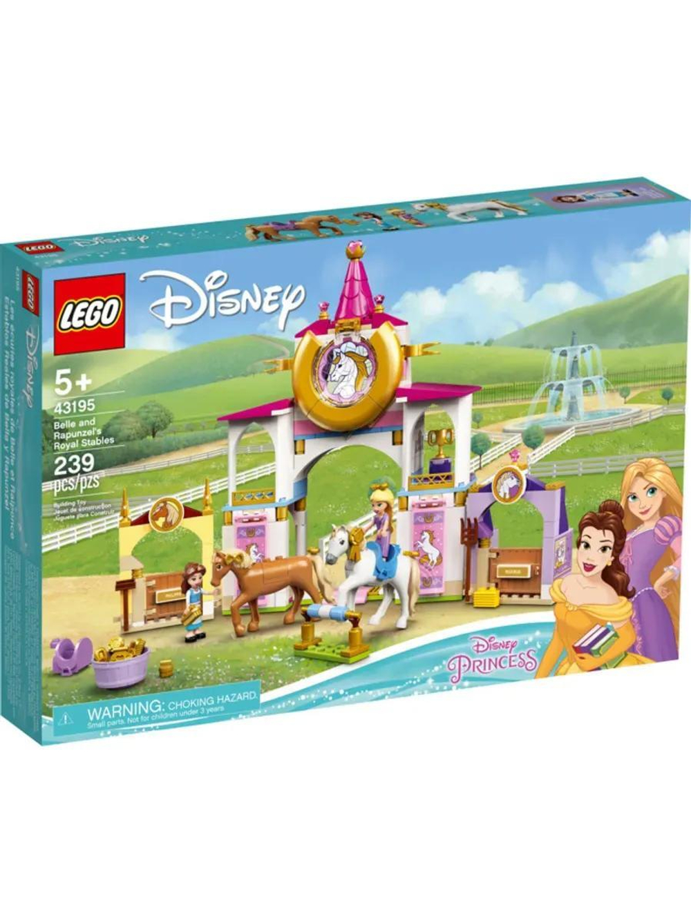 Конструктор LEGO Disney Princess Королевская конюшня Белль и Рапунцель | 43195