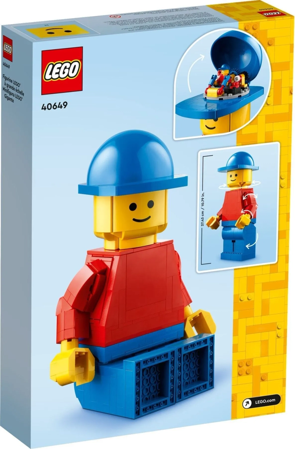 Конструктор LEGO 40649 Большая минифигурка