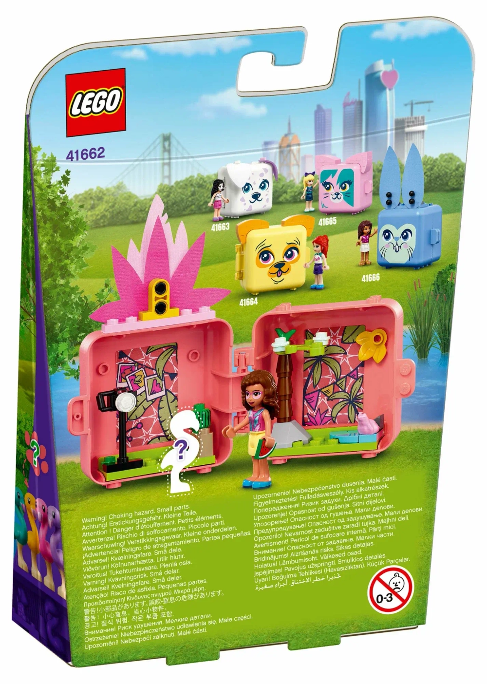 Конструктор LEGO Friends Кьюб Фламинго Оливии | 41662