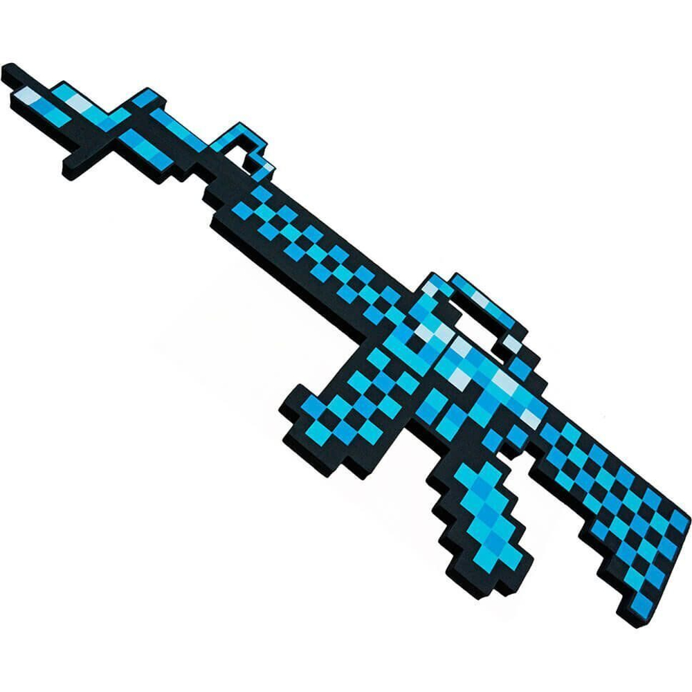 Алмазный автомат Майнкрафт (Minecraft) большой 62,5 см (пена EVA), mo0011