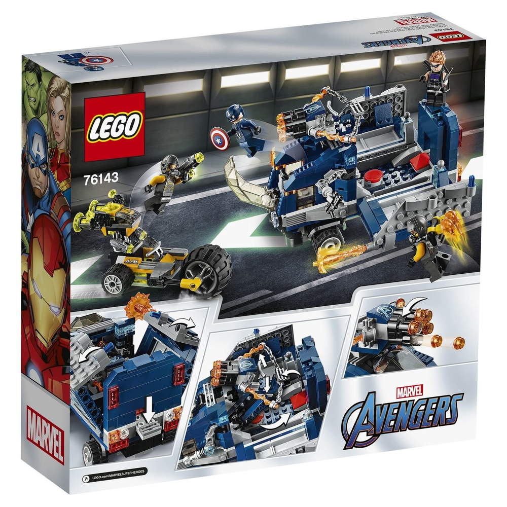 Конструктор LEGO Super Heroes Мстители Нападение на грузовик | 76143