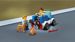 Конструктор LEGO City Police Полицейский отряд с собакой | 60241