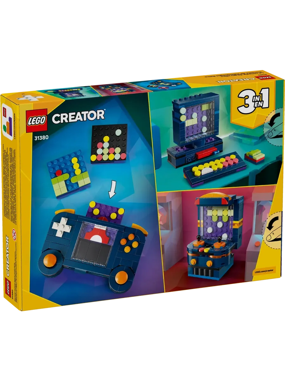 Конструктор LEGO Creator 31380 Ретро-игровая консоль