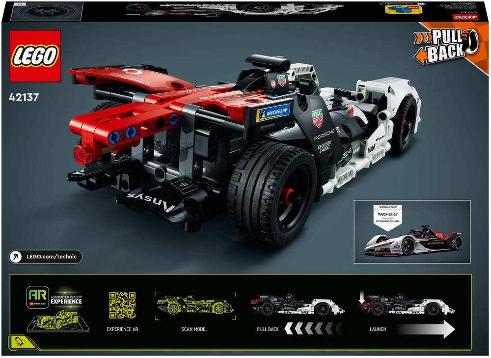 Конструктор LEGO Technic Formula E Porsche 99X Electric | 42137