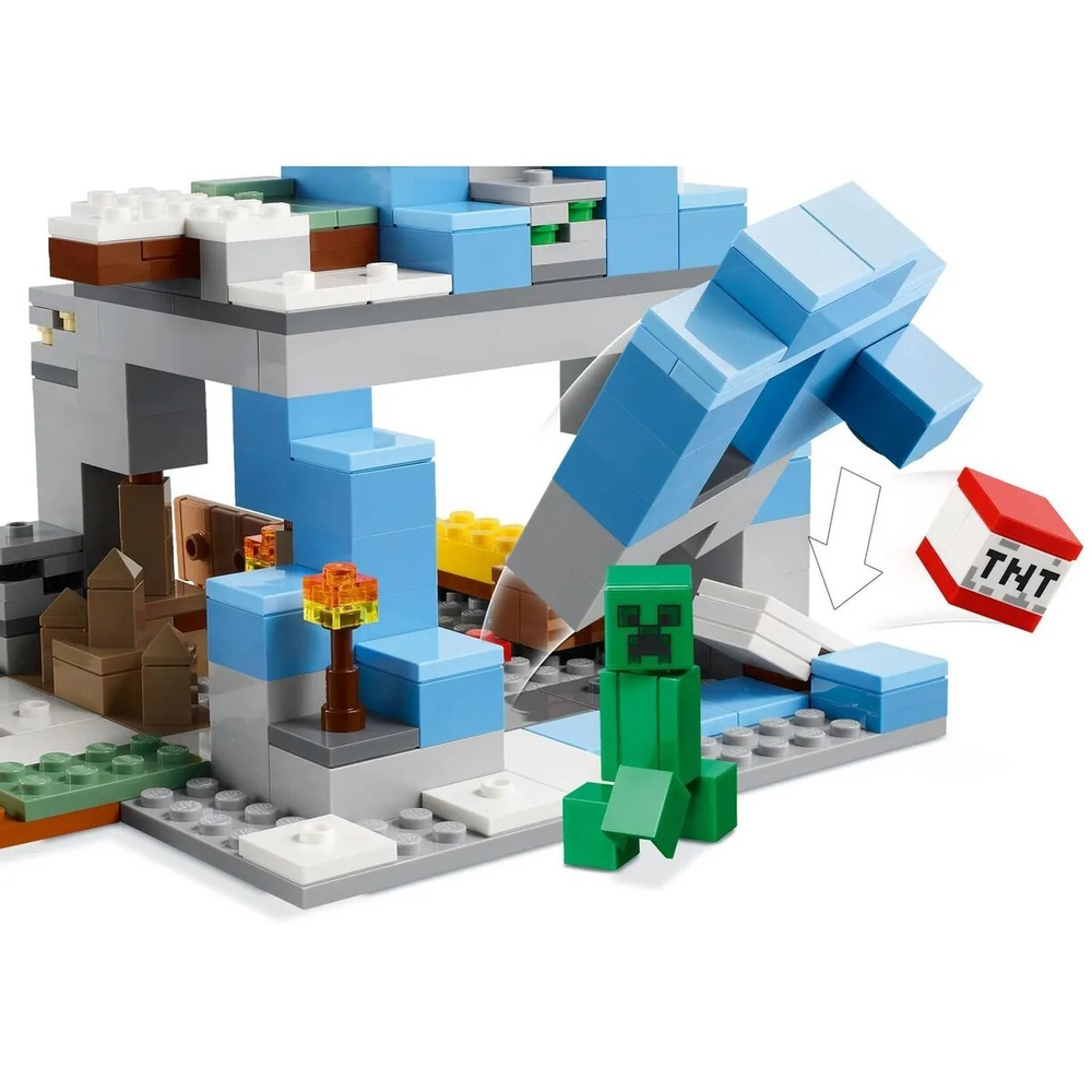 Конструктор LEGO Minecraft Ледяные вершины | 21243