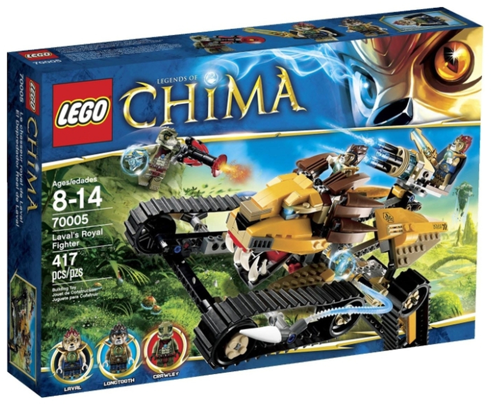 Конструктор LEGO Legends of Chima Королевский охотник Лавала | 70005