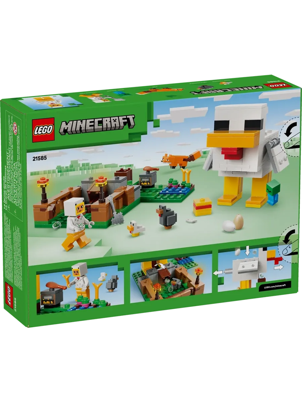 Конструктор LEGO Minecraft 21585 Куриная ферма