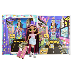 Кукла L.O.L. Surprise! OMG Travel Doll City Babe | 76587EUC