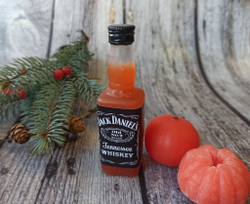 Набор Новогодний 5 - Бутылка Виски Джек Дэниэлс - Jack Daniel’s, Мандарин в кожур., Мандарин очищен., М-0220086