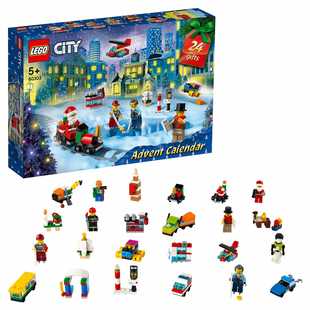 Конструктор LEGO City Новогодний календарь | 60303