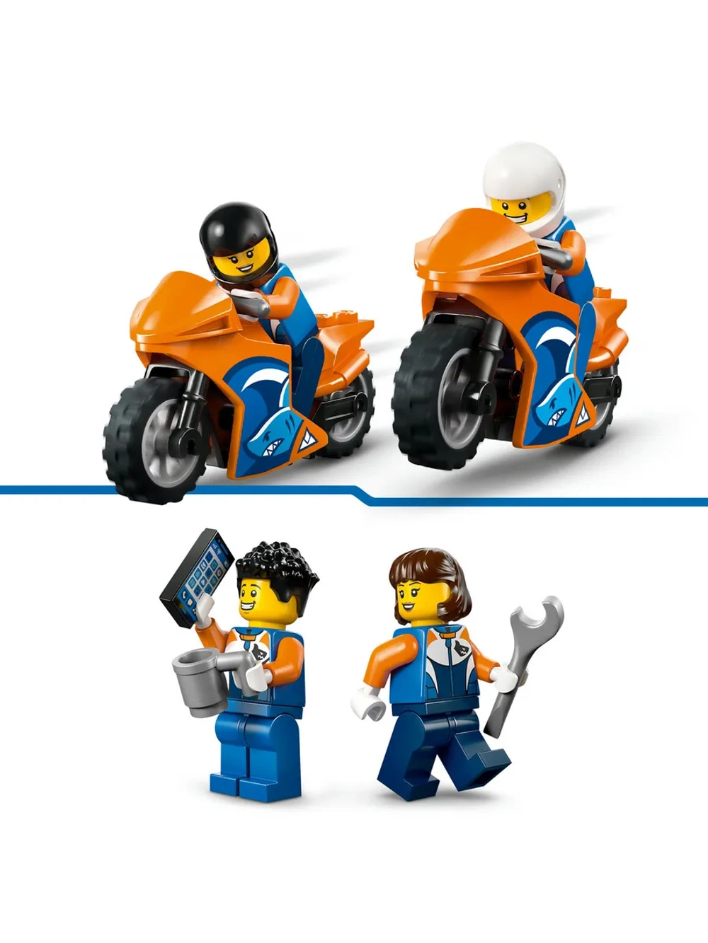 Конструктор LEGO City 60491 Транспортная машина для мотоциклов