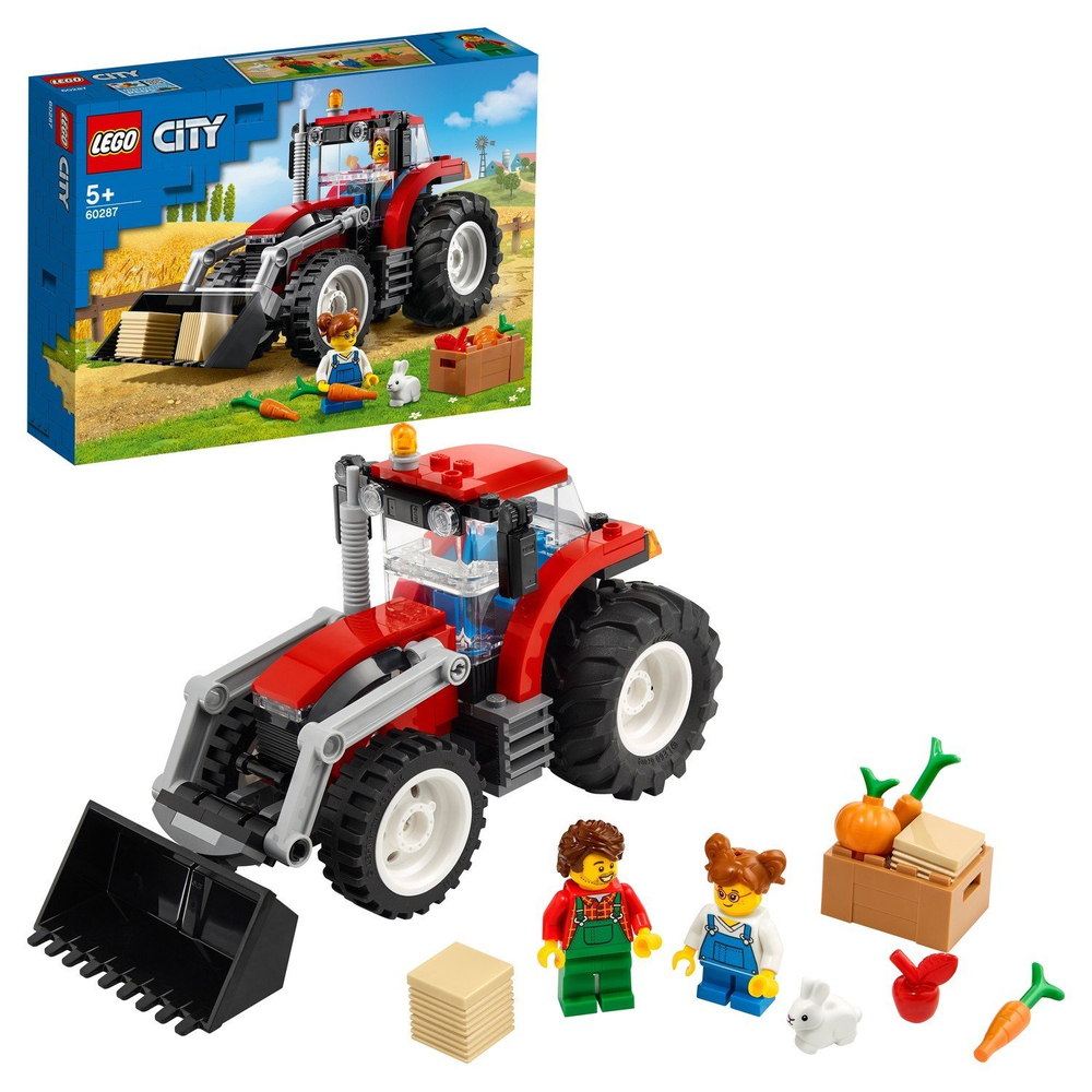 Конструктор LEGO City Great Vehicles Трактор | 60287