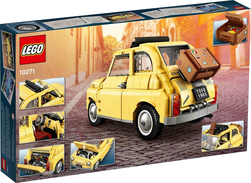 Конструктор LEGO Creator Fiat 500 | 10271