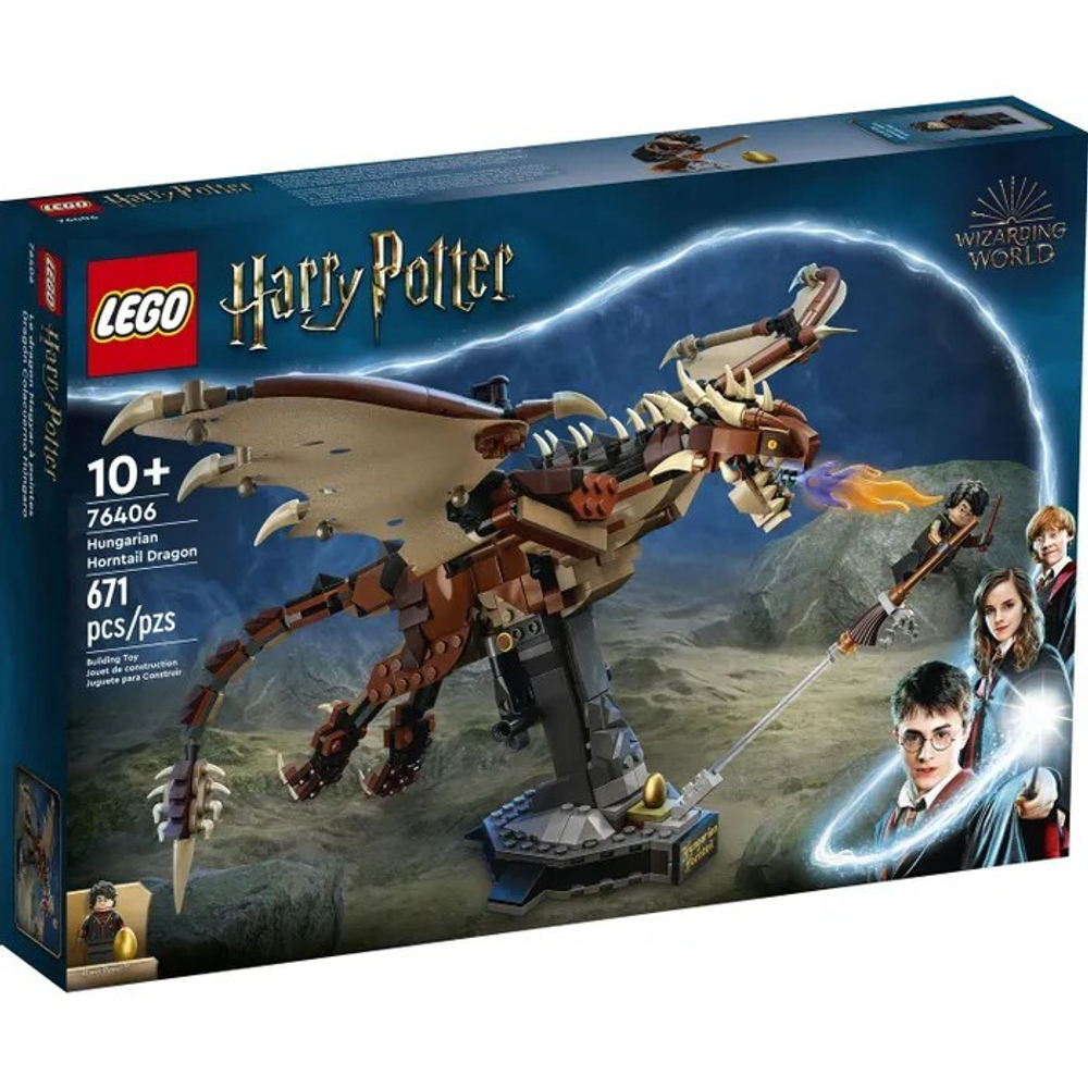 Конструктор Lego Harry Potter Венгерский рогохвостый дракон | 76406