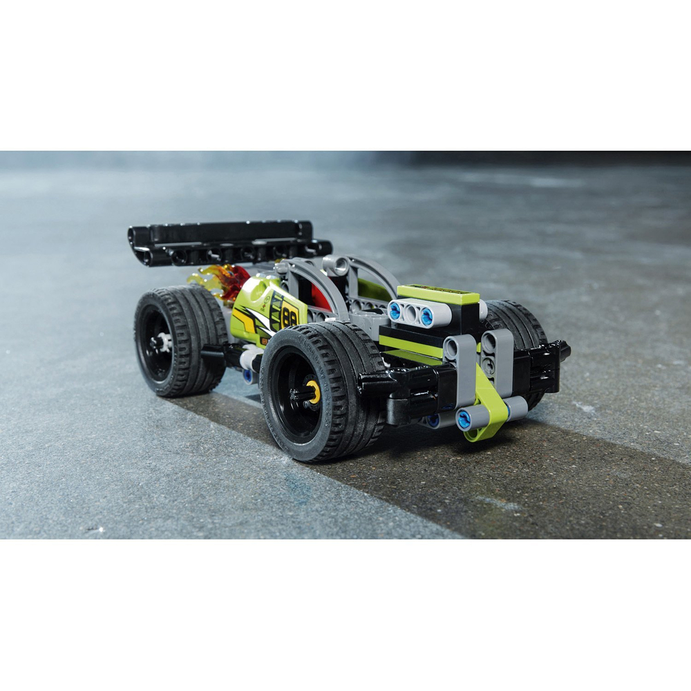 Конструктор LEGO Technic Зеленый гоночный автомобиль | 42072