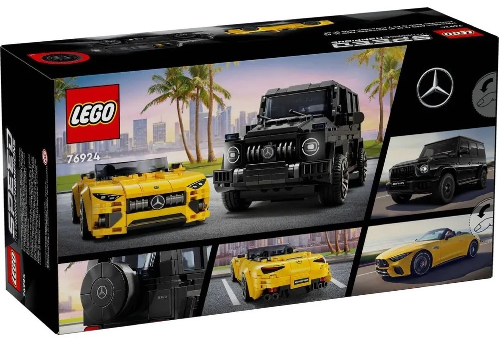 Конструктор LEGO Speed Champions Mercedes-AMG G 63 -Mercedes V29 | 76924