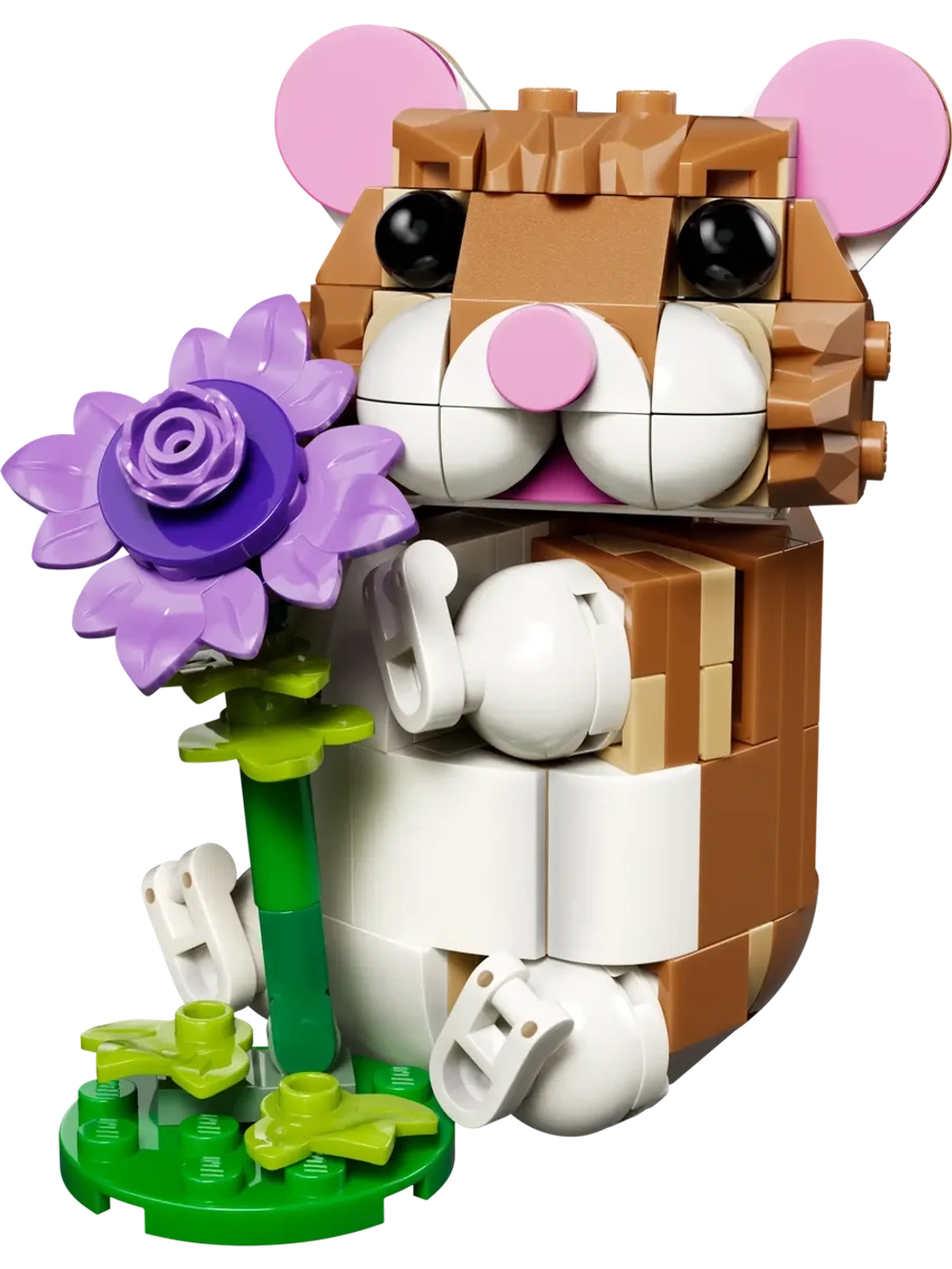 Конструктор LEGO Creator 31376 Милый хомяк с цветком 3в1