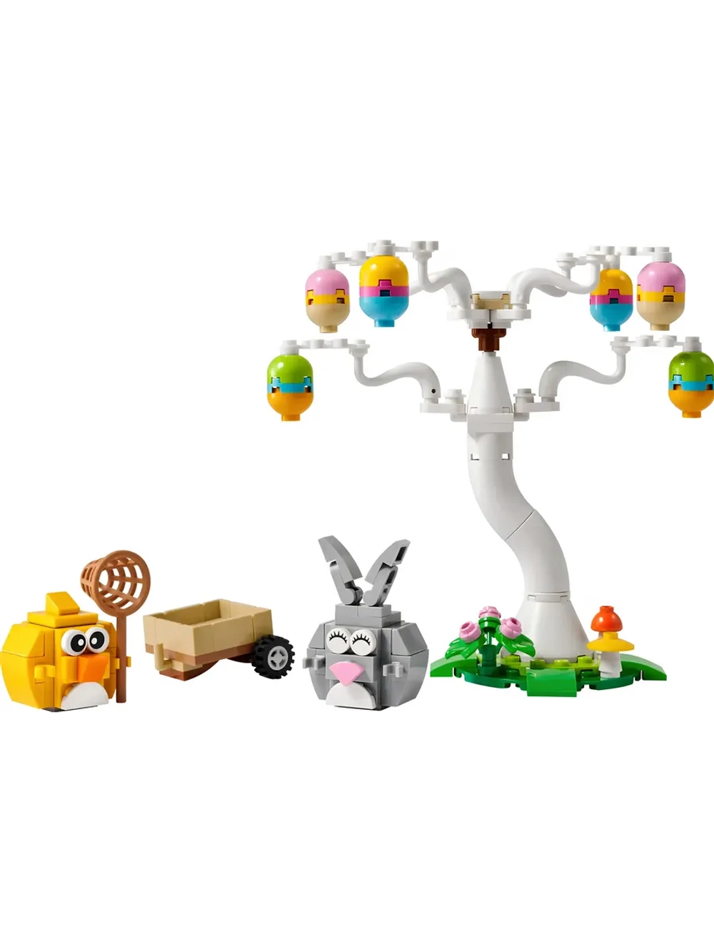 Конструктор LEGO Seasonal 40808 Охота за Пасхальным Кроликом и Куриными Яйцами