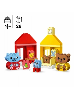 Конструктор LEGO DUPLO 10414 Ежедневные занятия еда и сон
