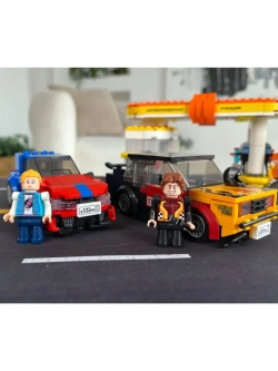 Конструктор Brick Labs Бриксити: Дрифт на заправке, AB-1303