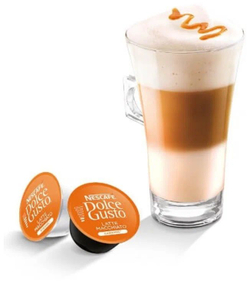 Кофе в капсулах Nescafe Dolce Gusto Latte Macchiato Caramel 16 шт. 8 п.