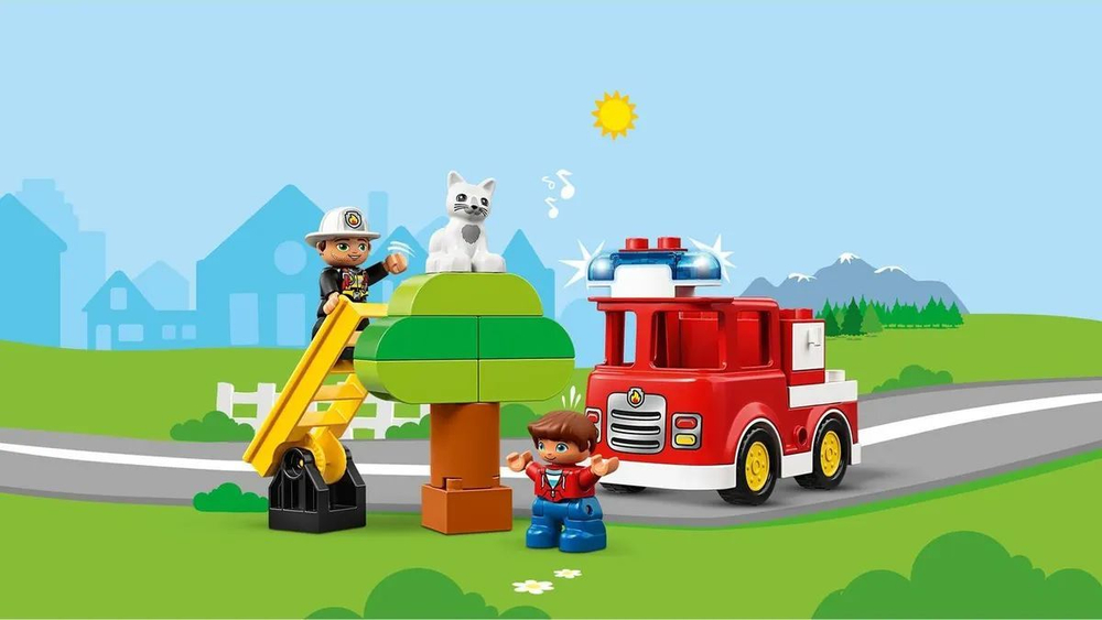 Конструктор LEGO DUPLO Town Пожарная машина | 10901